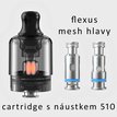 Aspire Flexus Stik Pod Cartridge a Mesh hlavy.jpg