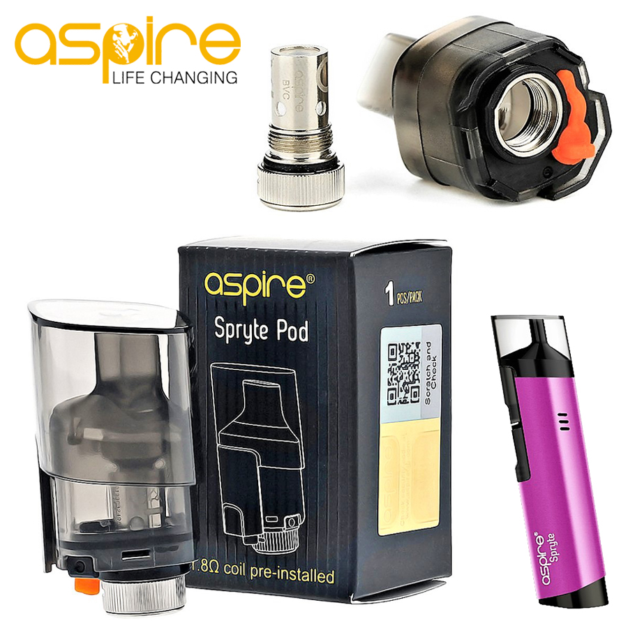 Náhradní cartridge pro Aspire Spryte včetně hlavy 1.8ohm (3,5ml)