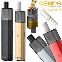 Aspire Vilter Pod (450mAh/2ml/1.0ohm) s cigaretovým filtrem