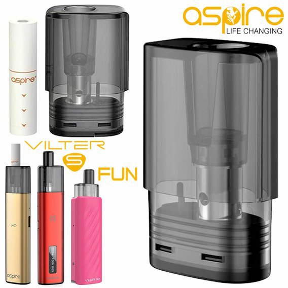 Cartridge pro Aspire Vilter S Fun Pod 2ml.jpg