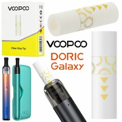 Náhradní filtry pro VooPoo Doric Galaxy (20ks)