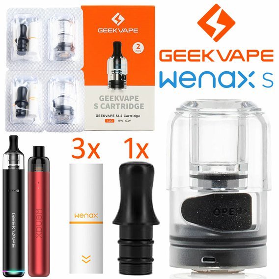 Geekvape S cartridge pro Wenax S3 Stylus S-C.jpg