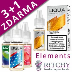 E-liquid LIQUA Elements (50PG/50VG) 3+1 ZDARMA