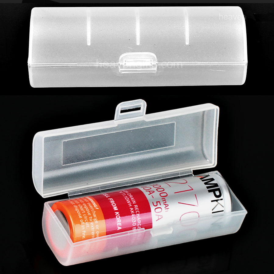 Pouzdro (kryt) na 1x baterii 21700/20700