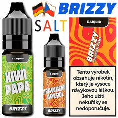 E-liquid BRIZZY Salt 20mg/ml (50PG/50VG) 10ml