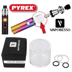 Vaporesso Veco Solo 2ml PYREX tělo (tubus)