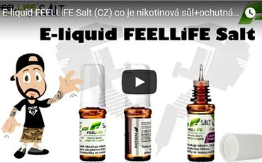 FEELLiFE Salt - Co je nikotinová sůl + Ochutnávka