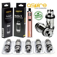 ASPIRE PockeX/Nautilus X Dual Coil hlava (náhradní atomizér)