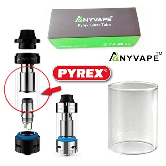 Anyvape Furytank 3 PYREX tělo (tubus)