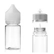 Prázdná lahvička PET s tryskou 30ml široká (design 'Chubby Gorilla')